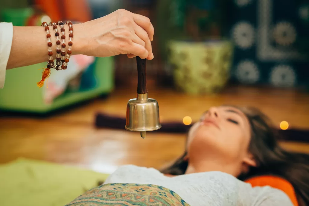 Bali bell in sound therapy