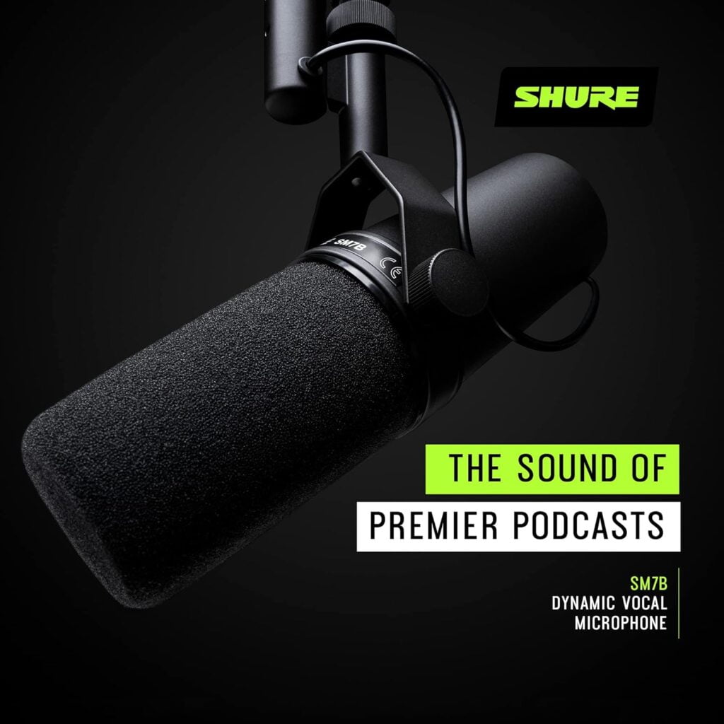Shure SM7B: A Professional's Choice in Podcasting